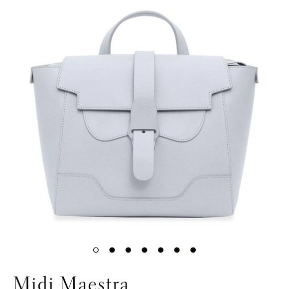 Senreve Handbags - Senreve MIDI Maestra in Pebbled Ice